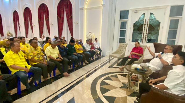 Petinggi Partai Koalisi Ahmad Ali-Abdul Karim Aljufri Rumuskan Pemenangan Pilkada 2024.