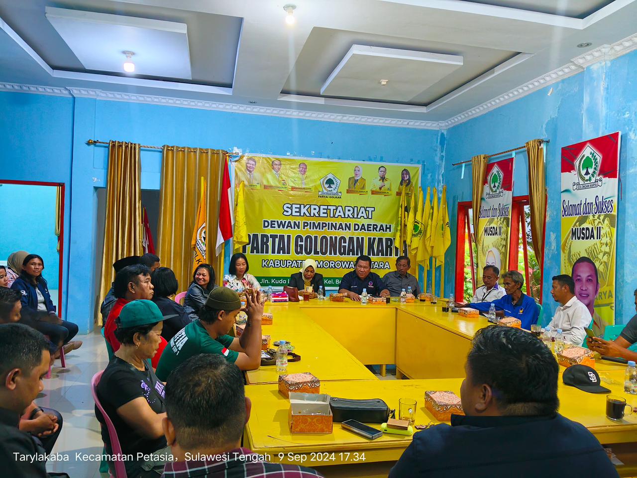 Tim Pemenangan Koalisi Ahmad Ali dan Abdul Karim Aljufri Dibentuk di Morowali Utara