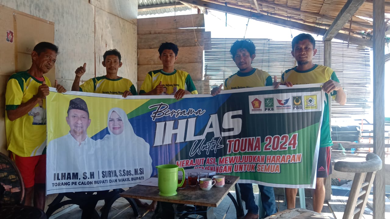 Relawan Ihlas Touna dukung pasangan BERAMAL