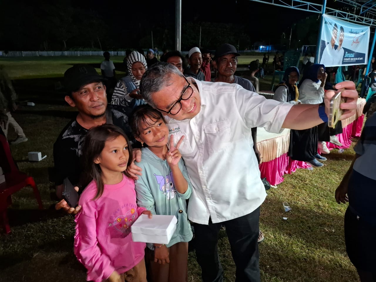 warga Padanguloyo dukung H Ahmad Ai