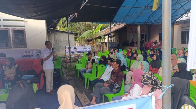 Tim Koalisi Pemenangan pasangan Calon Gubernur dan Wakil Gubernur Ahamad H. M Ali dan Abdul Karim Aljufri, laksanakan Kampanye terbatas dan dialok bersama masyarakat di Desa Bolo Bungkang Kecamatan Nuhon, Sabtu (28/)9/2024).