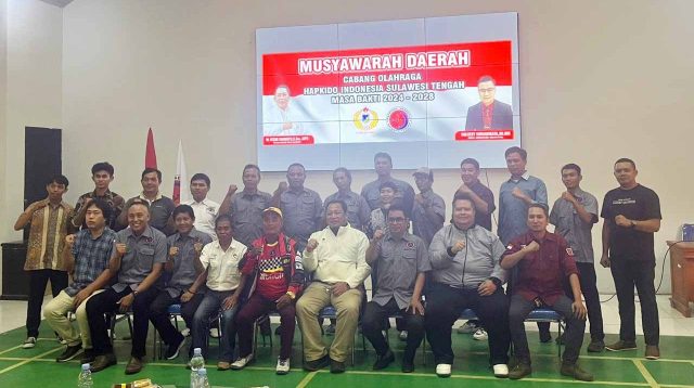 Musda Hapkido Sulteng Masa Bakti 2024-2028. FOTO: IST
