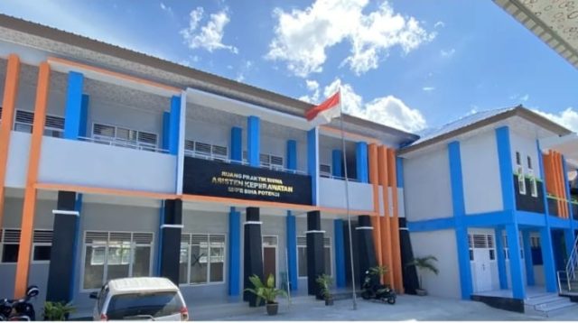 Bangunan Megah salah fasilitas yang dimiliki SMK Bina Potensi Palu