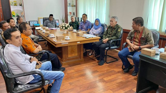 Rapat final cek penjemputan Gubernur Sulawesi Tengah dan Wakil Gubernur Sulawesi Tengah