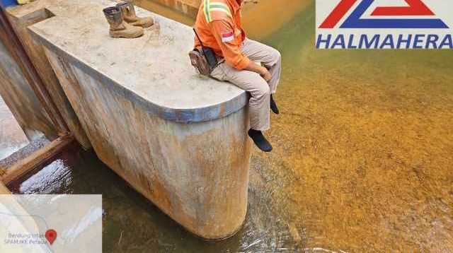 PT Halmahera Internasional Resources (HIR) tegas dalam memastikan sekaitan dengan perbaikan lingkungan di aliran Sungai Ance Ombo, Desa Ganda Ganda, Kecamatan Petasia