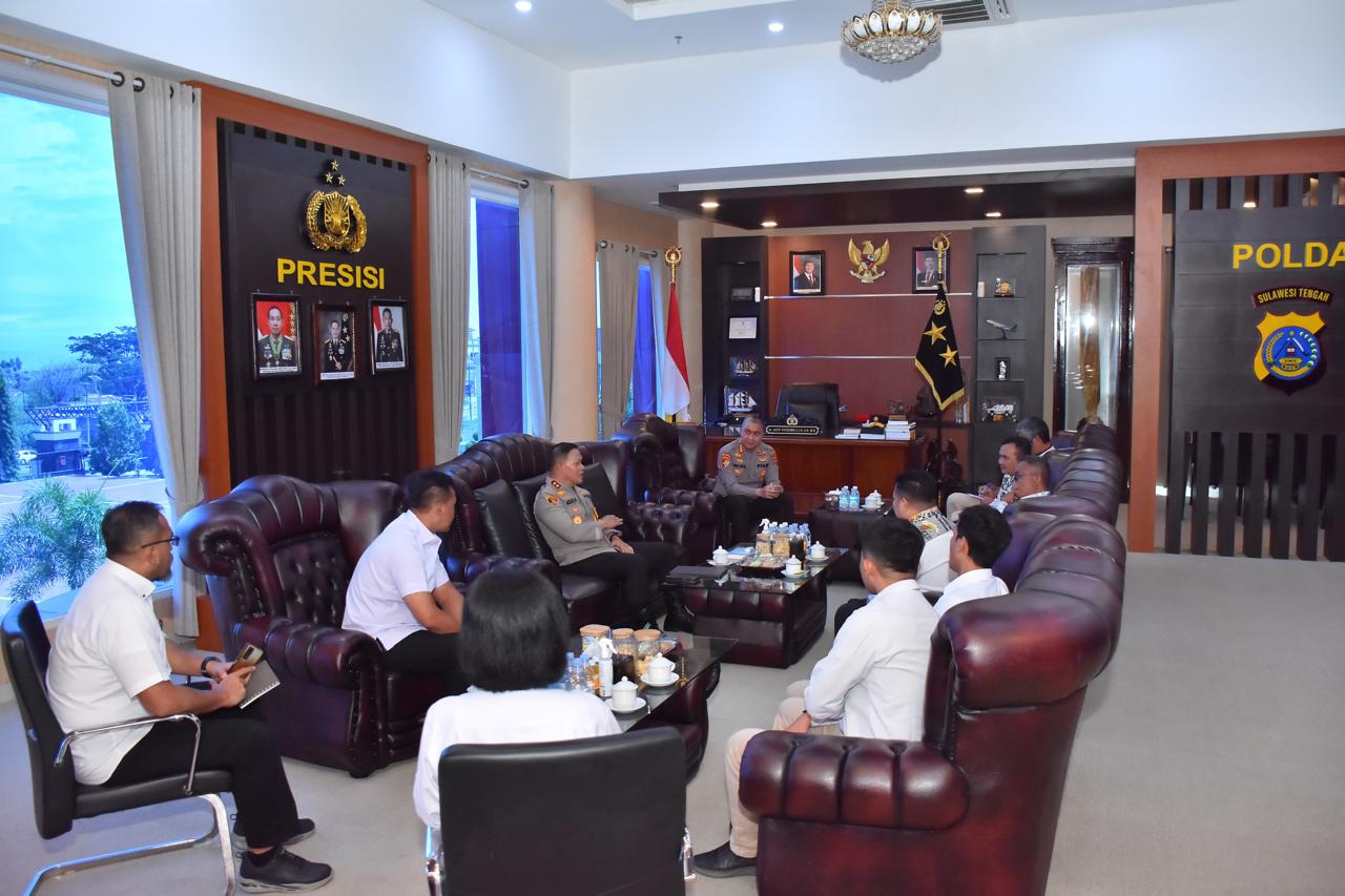 Komnas HAM dalam audiensi bersama jajaran Polda Sulteng pada Kamis, 8 Mei 2025