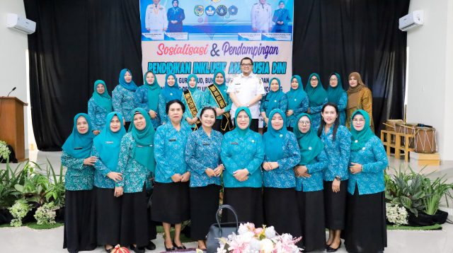 Sosialisasi dan Pendampingan Pendidikan Inklusi Anak Usia Dini (PAUD) yang digelar di Kabupaten Parigi Moutong, Rabu (14/5/2025).
