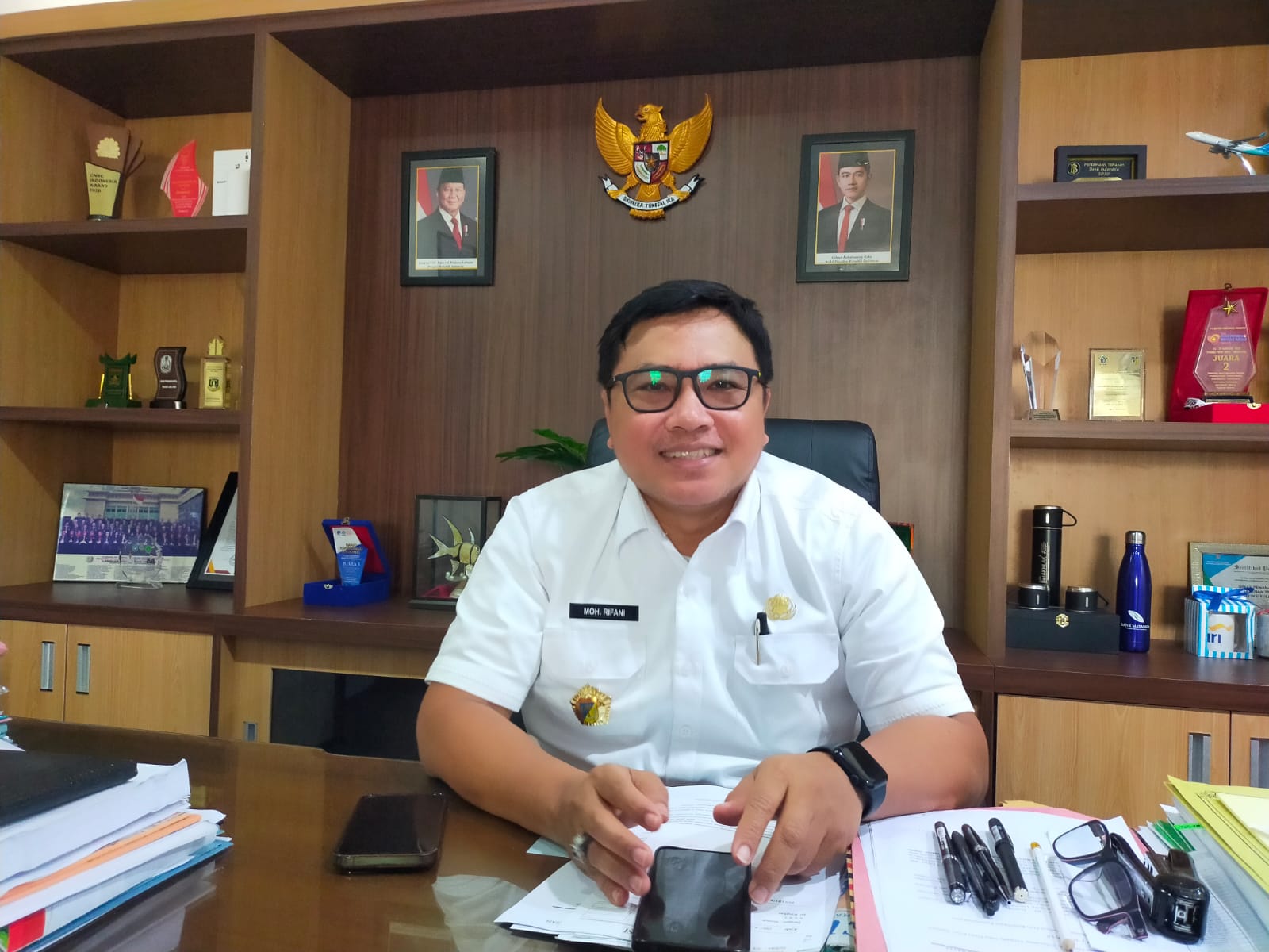 Kepala Dinas Penanaman Modal dan Pelayanan Terpadu Satu Pintu (DPMPTSP) Provinsi Sulawesi Tengah, Moh Rifani Pakamundi