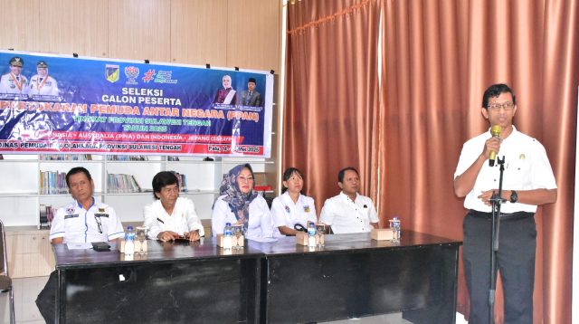 Ketua Harian Purna Caraka Muda Indonesia (PCMI) Provinsi Sulawesi Tengah, Yusri, S.Pd, M.Pd