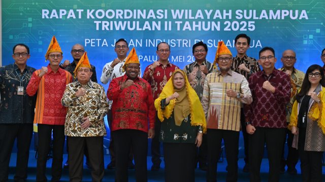 Perwakilan Bank Indonesia (BI) Sulawesi Tengah menggelar Rapat Koordinasi Wilayah Sulampua Triwulan II Tahun 2025 dihadiri Wakil Gubernur Sulawesi Tengah dr. Reny A Lamadjido