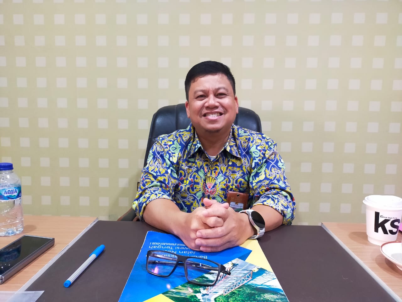 Kepala Kantor BPJN XIV di Kota Palu, Dadi Muradi, ST, MT