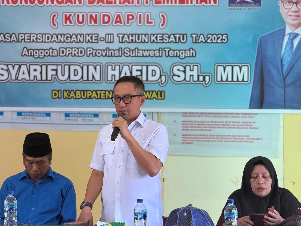 Wakil Ketua DPRD Provinsi Sulawesi Tengah, Syarifudin Hafid