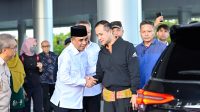 Menteri Transmigrasi disambut langsung oleh Gubernur Sulawesi Tengah Dr. H. Anwar Hafid, M.Si, dan Wakil Gubernur dr. Reny A. Lamadjido, Sp.PK, M.Kes di Bandara Mutiara SIS Al-Jufrie Palu.