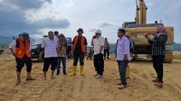 Wakil Bupati Parigi Moutong, Abdul Sahid, mengunjungi lokasi tambang