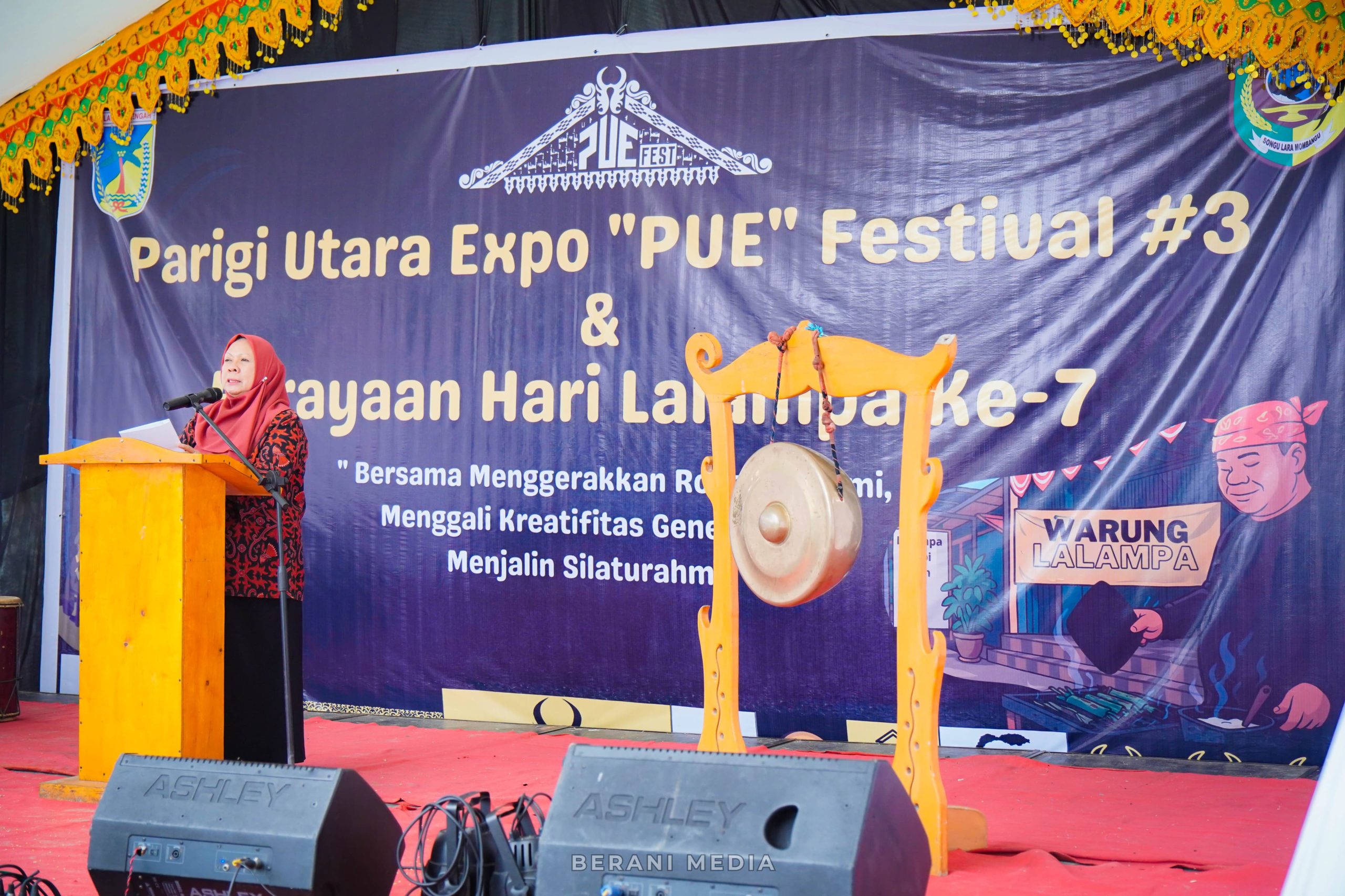 Wakil Gubernur Sulawesi Tengah, dr. Reny A. Lamadjido