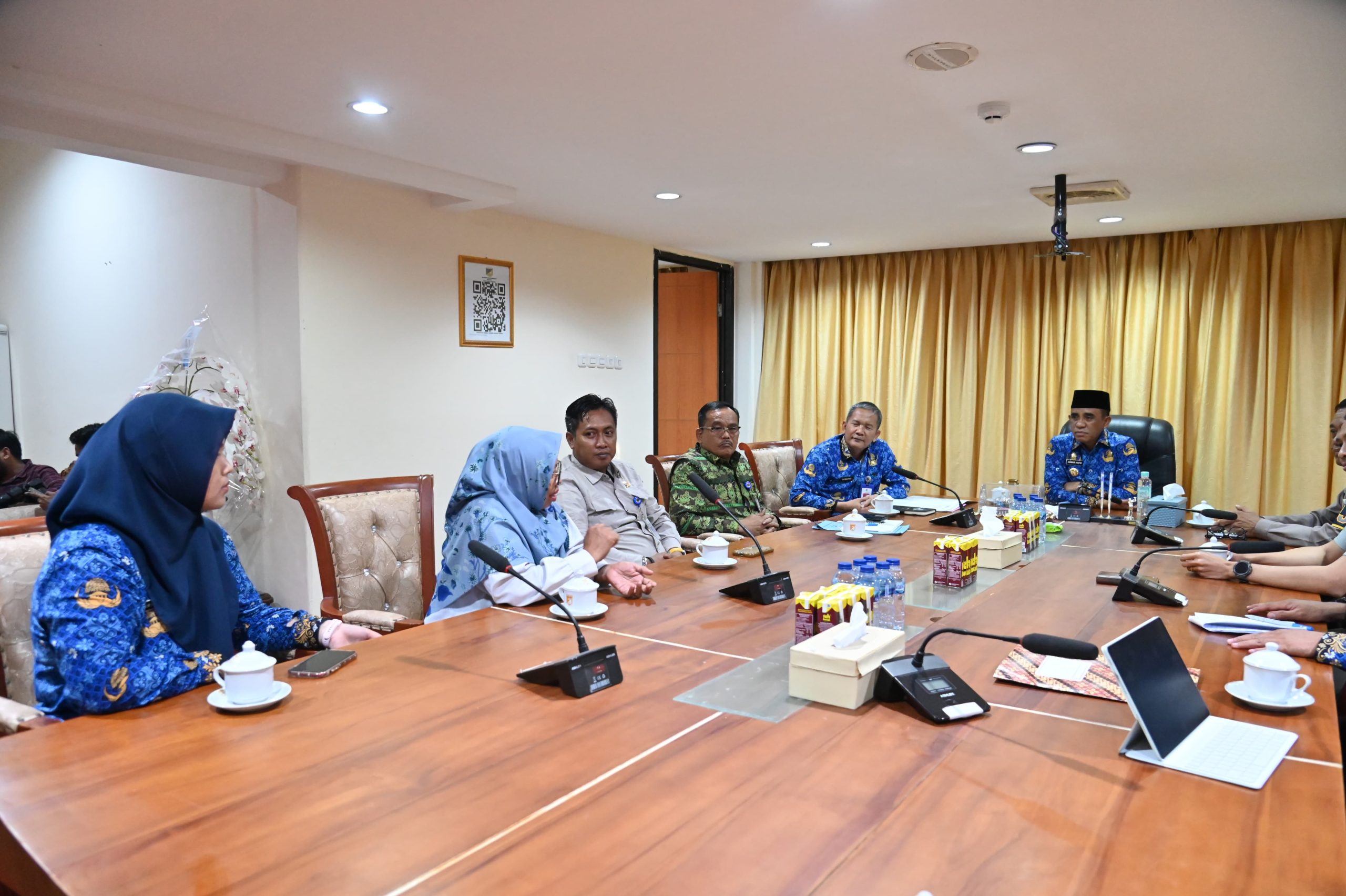 penandatanganan surat bersama yang berlangsung di ruang kerja Gubernur Sulawesi Tengah, pada Selasa sore (17/6/2025).