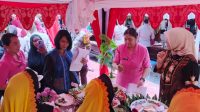 Suasana penuh semangat dan kehangatan mewarnai Halaman Mako Polsek Mantikulore, Kota Palu, Sabtu (28/6/2025).
