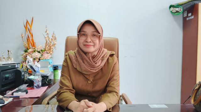 FOTO: Kepala Badan Pendapatan Daerah (BAPENDA) Kota Palu, Eka Komalasari. FOTO: Mohammad Rizal/Filesulawesi.com