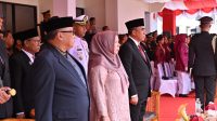 - Gubernur Sulawesi Tengah Dr. H. Anwar Hafid, M.Si menghadiri acara ramah tamah dalam rangka Peringatan Hari Ulang Tahun (HUT) ke-79 Bhayangkara yang digelar di Gedung Pogombo, Kantor Gubernur Sulawesi Tengah, Selasa (1/7/2025).
