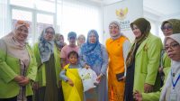 Wagub Sulteng dr. Reny A. Lamadjido, yang hadir mewakili gubernur dan membuka acara, mengapresiasi inisiatif pengurus pusat Banaat Alkhairaat dalam rangka menyambut Haul ke-4 Habib Sayyid Saggaf Bin Muhammad Aljufri.