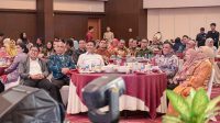 Gubernur Dr. H. Anwar Hafid, M.Si pada acara malam ramah tamah di Hotel Santika, Kamis (17/7/2025).