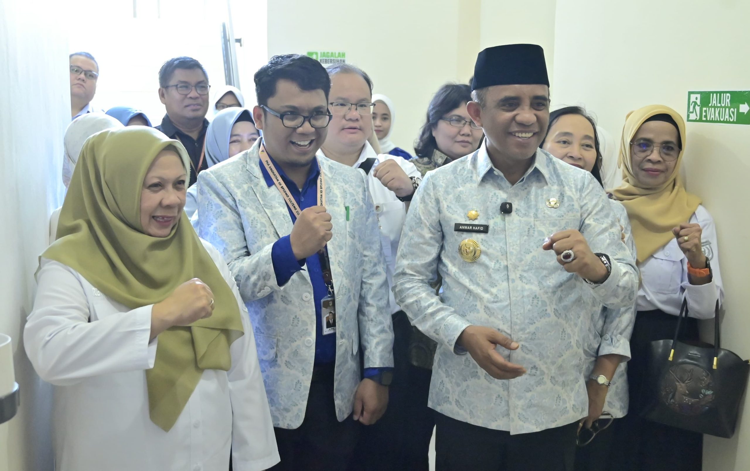 Pemeriksaan Kesehatan bagi ASN dan Pemeriksaan HPV-DNA, serta Penandatanganan MoU Labkes dan BPJS Kesehatan di UPT Labkes, Rabu (23/7/2025).