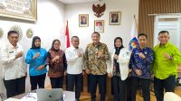 Wali Kota Palu, H. Hadianto Rasyid, SE, didampingi sejumlah pejabat Pemerintah Kota Palu, melakukan kunjungan resmi ke Inspektorat Jenderal (Itjen) Kementerian Dalam Negeri Republik Indonesia (Kemendagri) pada Kamis (7/8/2025) di Jakarta