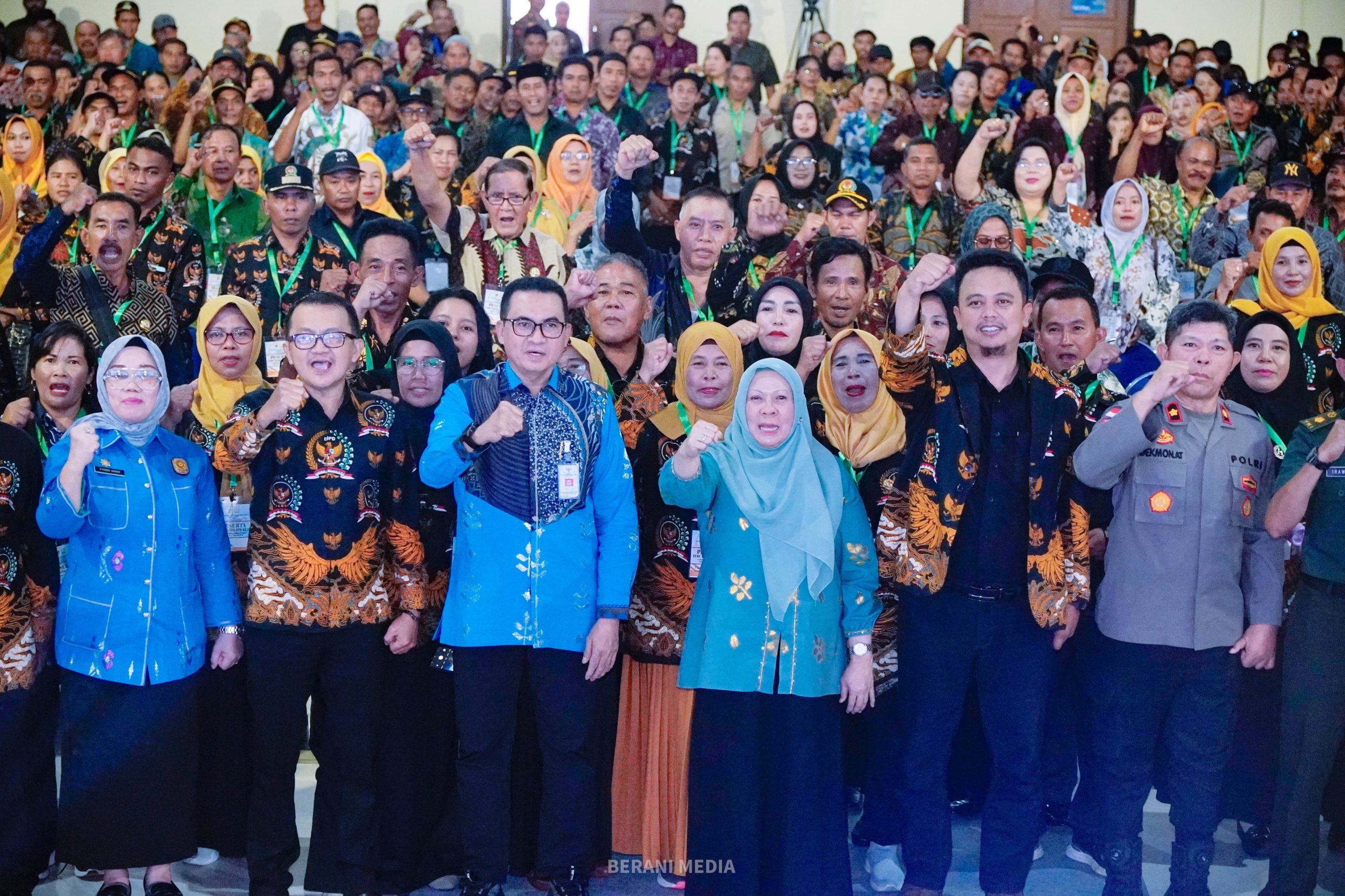 Temu Raya BPD ke-II yang digelar di Jojokodi Convention Center (JCC), Kota Palu, Kamis (7/8/2025).