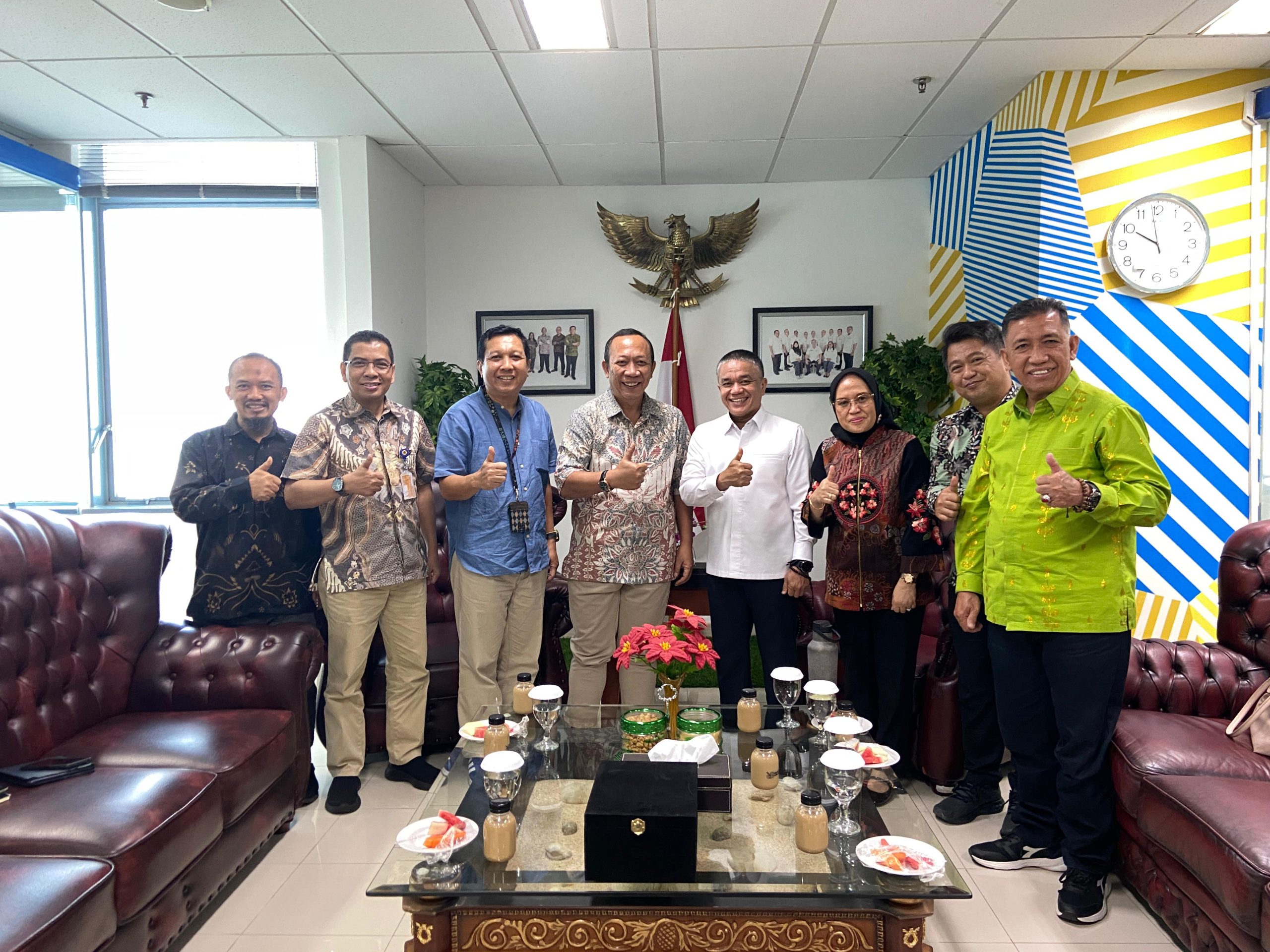 Wali Kota Palu, H. Hadianto Rasyid, SE, didampingi sejumlah pejabat dari Pemerintah Kota Palu, melakukan kunjungan kerja ke Kementerian Keuangan Republik Indonesia pada Kamis (7/8/2025) di Jakarta.