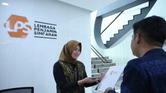 Pelayanan di Kantor Lembaga Penjamin Simpanan (LPS).