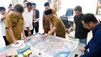 rencana pembangunan dan desain Hutan Kota yang akan mulai dikerjakan pada 2026.