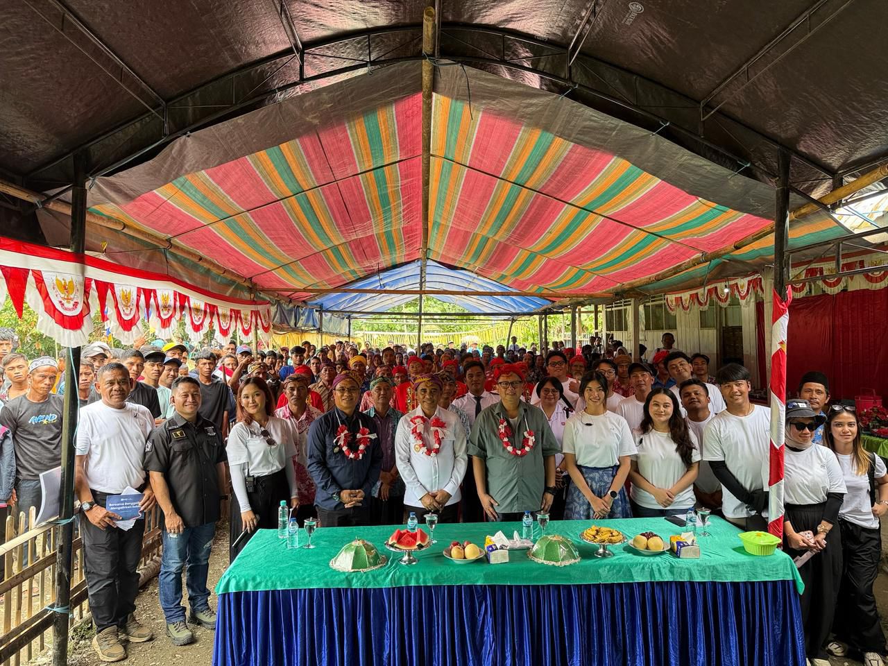 Gubernur Sulawesi Tengah, Dr. Anwar Hafid, menghadiri peringatan HUT ke-80 Kemerdekaan Republik Indonesia di Desa Banggaiba, Kecamatan Kulawi, Kabupaten Sigi