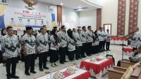 Pengurus Persatuan Guru Republik Indonesia (PGRI) Kota Palu periode 2025-2030 resmi dilantik oleh Ketua PGRI Sulteng, Syam Zaini, hari ini.