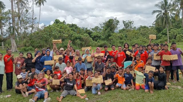 Di Dusun Sinjiliang, Desa Sabang, Kabupaten Donggala, warga berkumpul untuk memeriahkan kemerdekaan melalui berbagai lomba yang sarat kebersamaan dan canda tawa, Senin (18/8/2025).