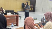 Pelatihan Kekerasan Berbasis Gender Online (KBGO) bagi jurnalis perempuan dan muda di Sulawesi Tengah.