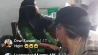 Tangkapan layar, viral di medsos, belasan siswa diduga keracunan Makanan Bergizi Gratis.