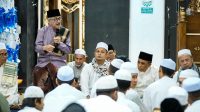 Pemerintah Provinsi Sulawesi Tengah memperingati Maulid Nabi Muhammad SAW dengan menggelar Shalat Subuh berjamaah di Masjid Al-Mujahidin, Kantor Gubernur Sulawesi Tengah, Sabtu (6/9/2025).