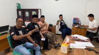 mendatangi Direktorat Reserse Cyber Crime Polda Sulawesi Tengah, guna menagih penanganan Kasus Fuad Plered