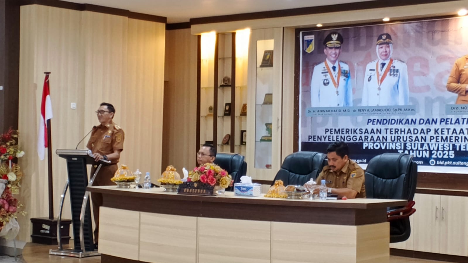 Plt Kepala BPSDMD Sulteng, Dr. Muh. Yasin Baculu, S.Sos,
