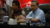 Plt ketua KPU Provinsi Sulawesi Tengah, Dirwansyah Putra
