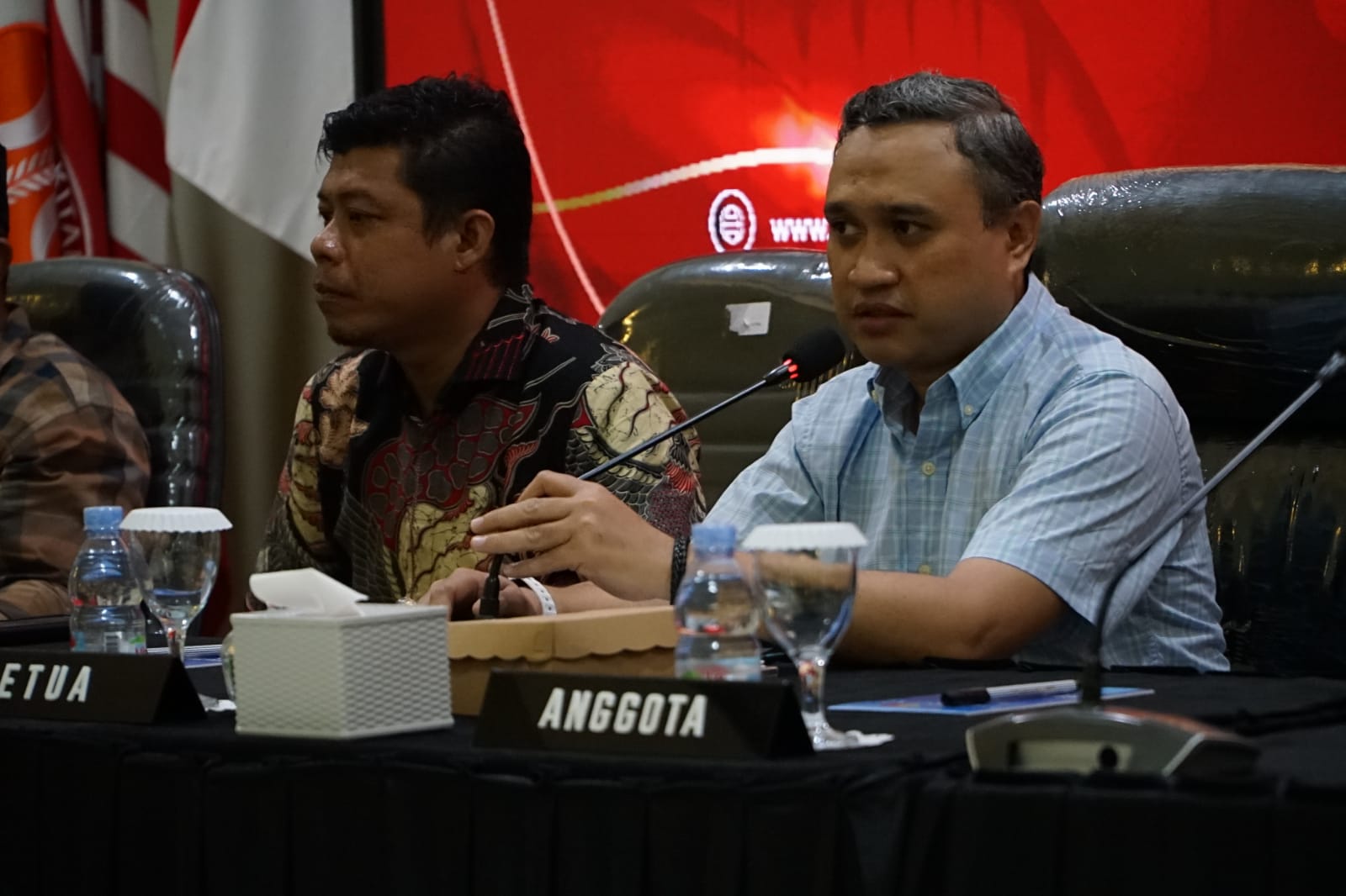 Plt ketua KPU Provinsi Sulawesi Tengah, Dirwansyah Putra