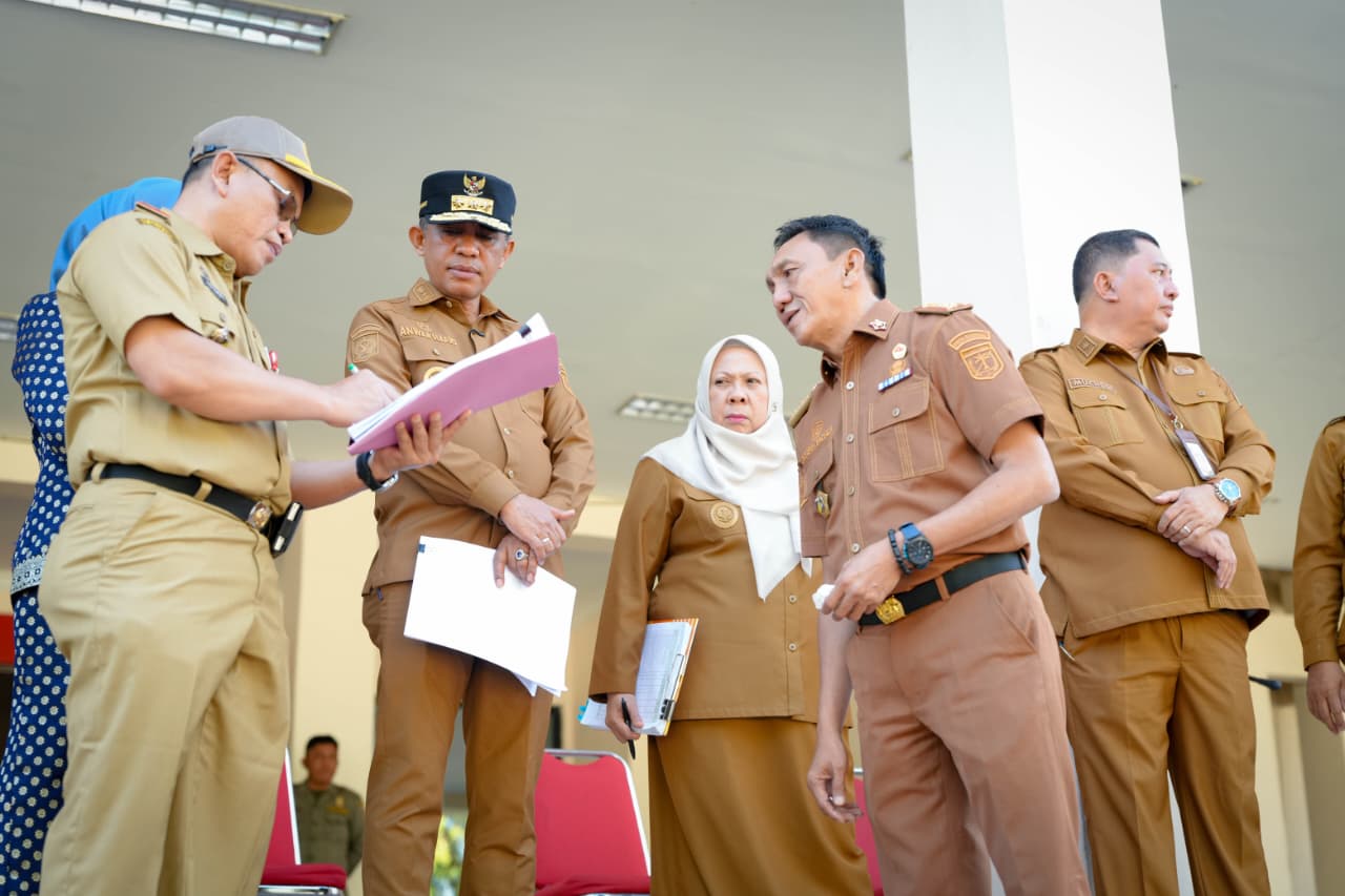pengecekan terhadap seluruh kendaraan dinas lingkup Pemerintah Provinsi Sulawesi Tengah.