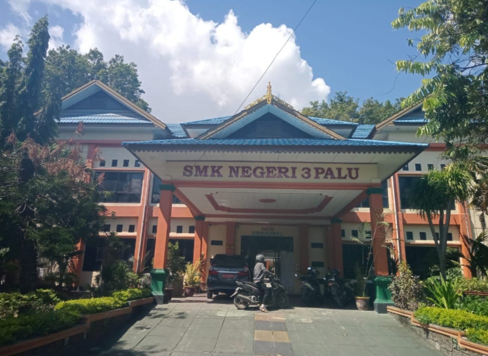 Lokasi SMKN 3 Palu, beralamat di sekitar jalan Tanjung Santigi Nomor 19 kelurahan Lolu Selatan, Kecamatan Palu Timur, Kota Palu. FOTO: IST