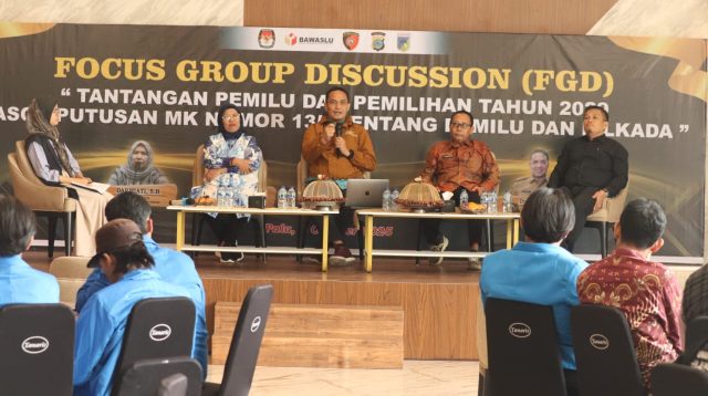 kegiatan Focus Group Discussion (FGD) yang diselenggarakan oleh Ditintelkam Polda Sulawesi Tengah.