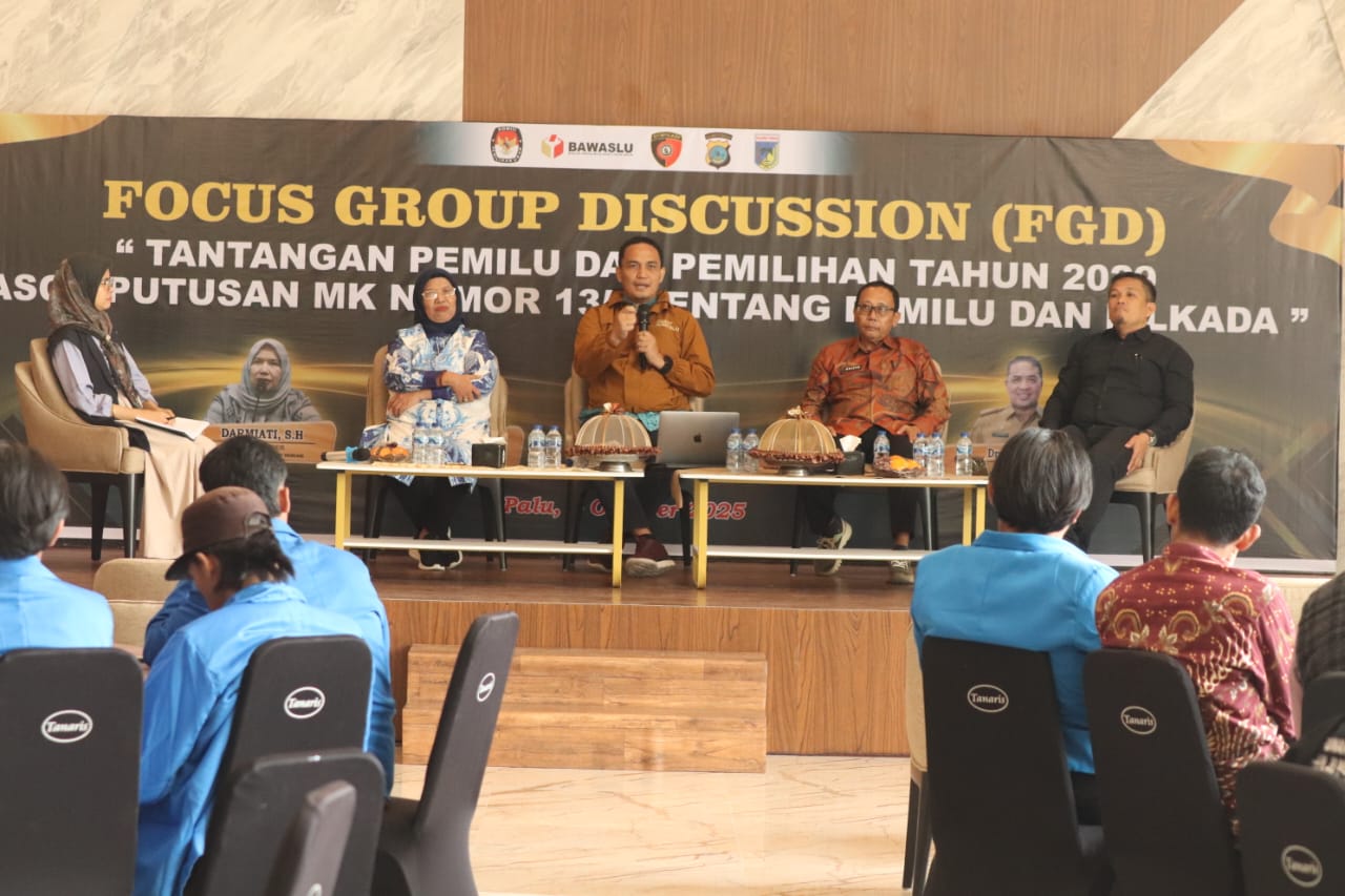 kegiatan Focus Group Discussion (FGD) yang diselenggarakan oleh Ditintelkam Polda Sulawesi Tengah.