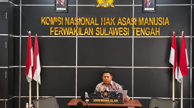 Kepala KOMNAS HAM Perwakilan Provinsi Sulawesi Tengah, Livand Breemer