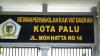 Kantor DPRD Kota Palu, beralamat di jalan Moh Hatta, Kota Palu. FOTO: IST