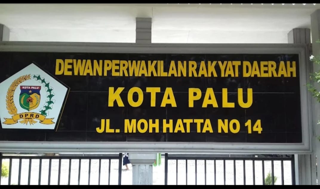 Kantor DPRD Kota Palu, beralamat di jalan Moh Hatta, Kota Palu. FOTO: IST